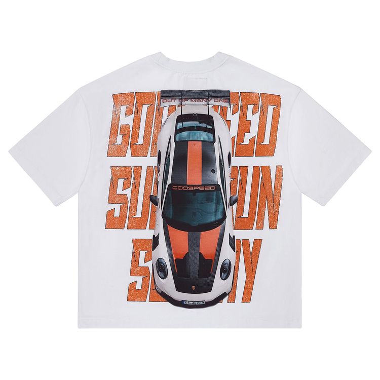 Godspeed Track Mode Miami Superrun Tee White