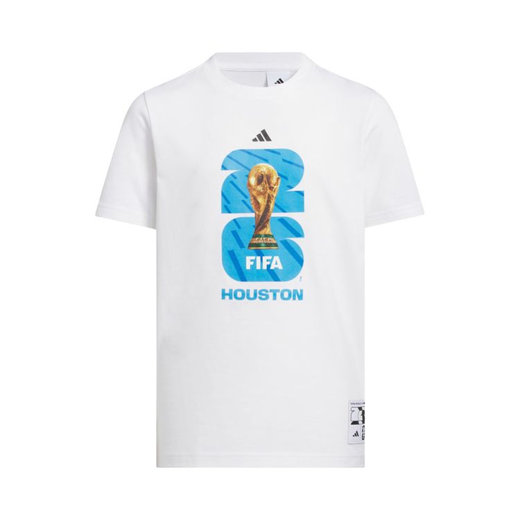 Adidas FIFA World Cup 26 Host City Houston Graphic T Shirt White