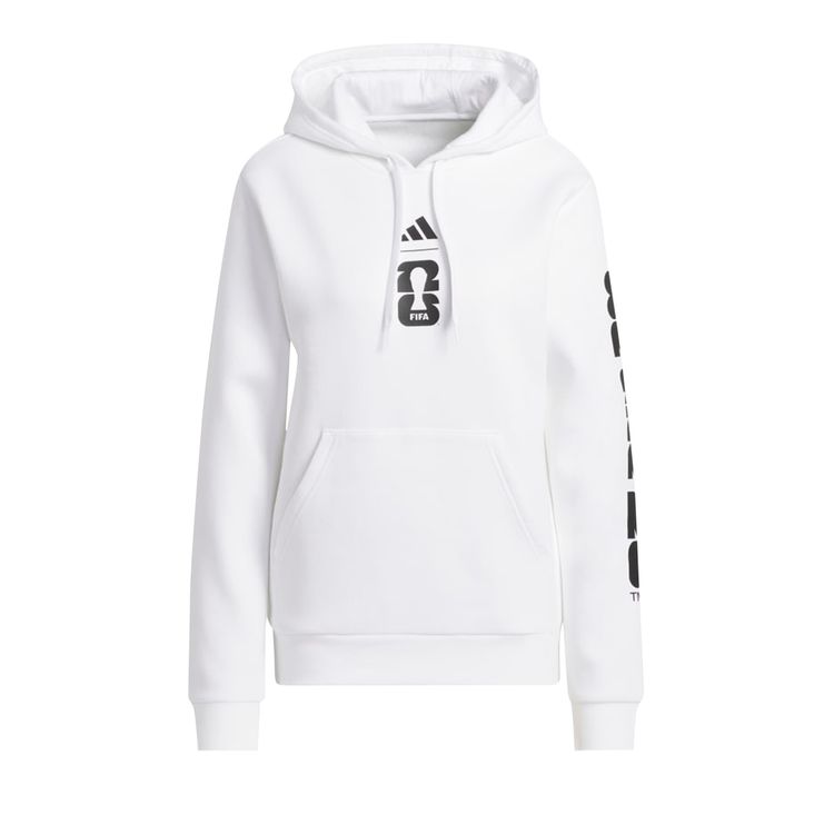 Adidas FIFA World Cup 26 Match Ball Graphic Hoodie White