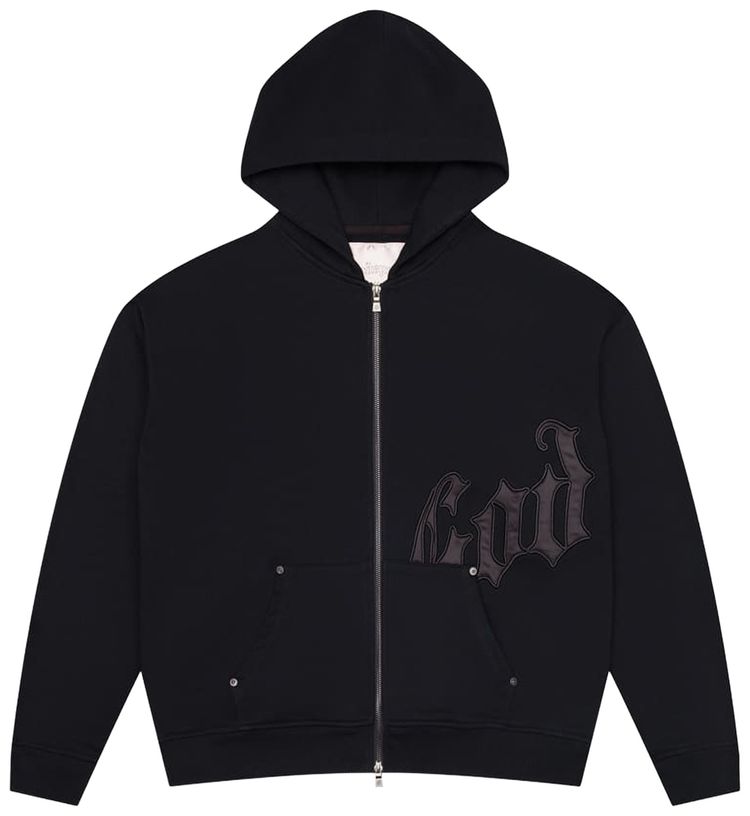 Godspeed OG Logo Sweatsuit V2 Black Satin