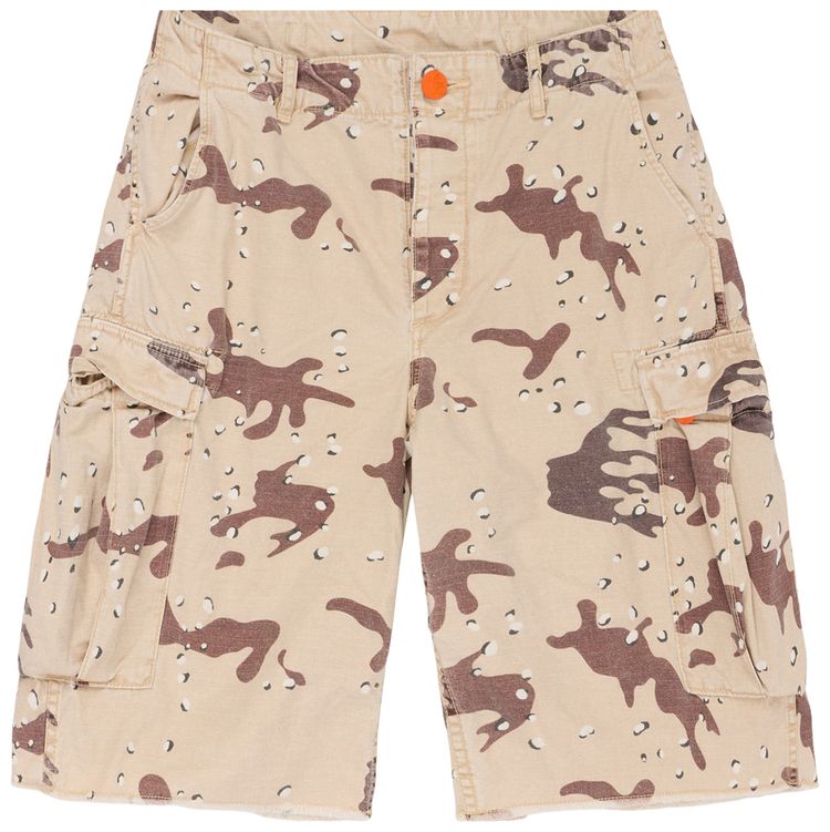 Hellstar Desert Cargo Shorts Brown