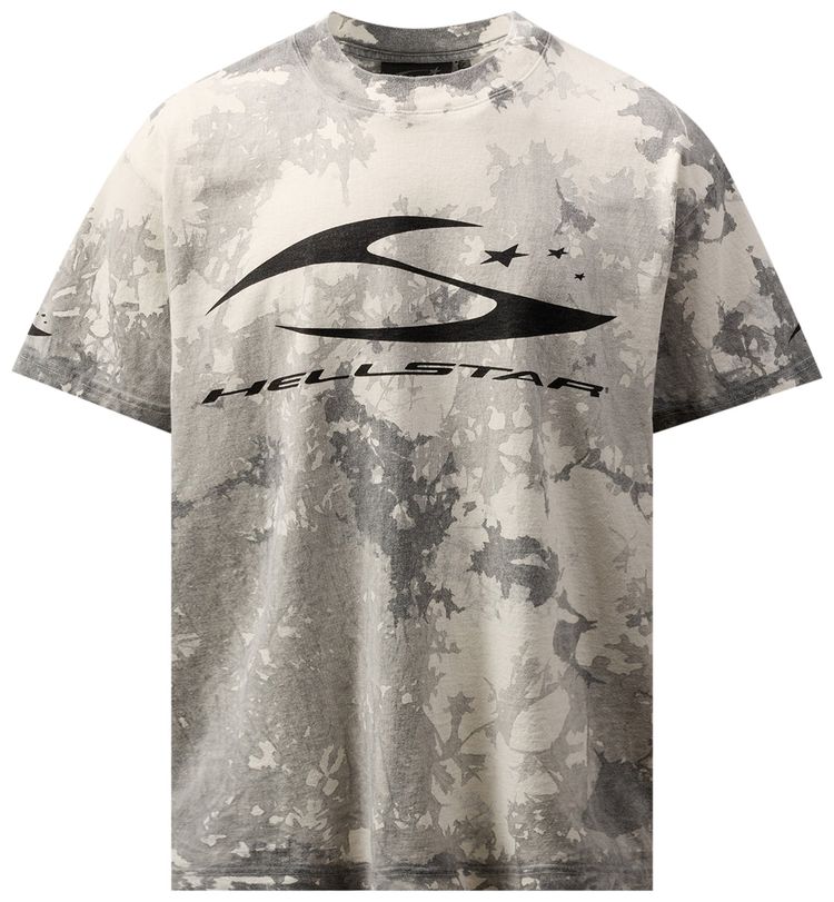 Hellstar H3Star Marble T Shirt Grey