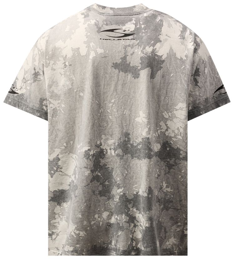 Hellstar H3Star Marble T Shirt Grey