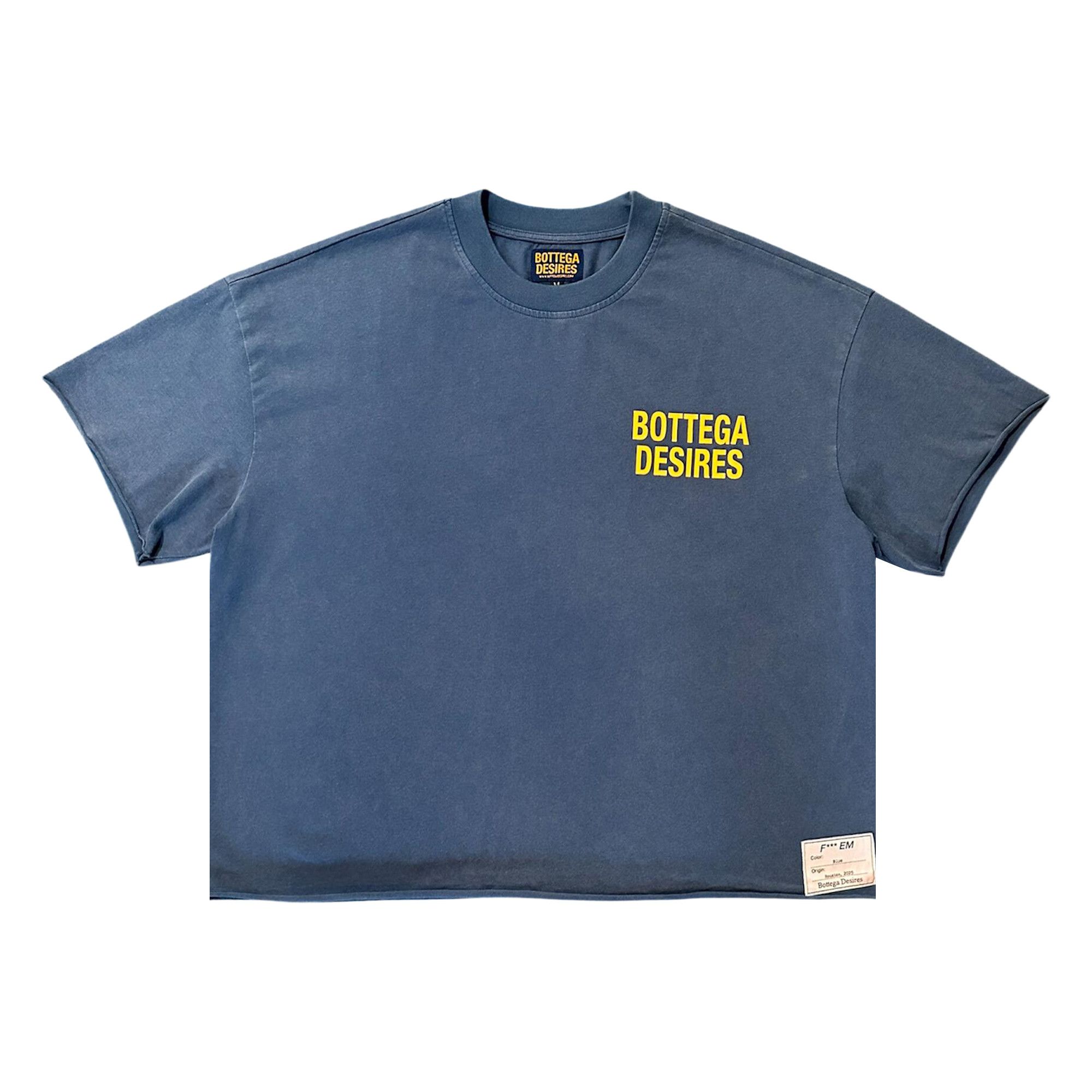 Buy Bottega Desires Fuck Em T-Shirt 'Blue' - 14923 10004BDFETB