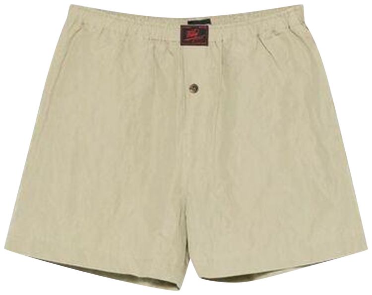 Willy Chavarria Woven Boxer Stucco