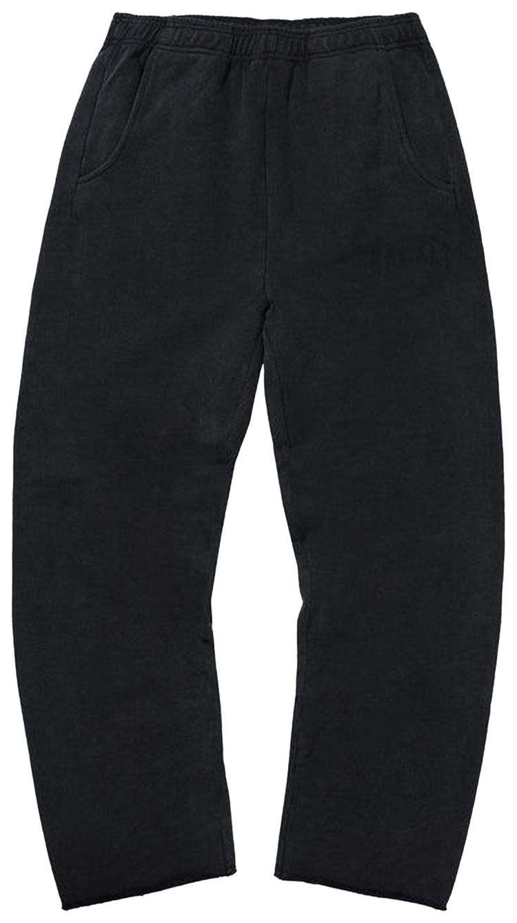 Market Shadow Arc Open Leg Sweatpant Washed Black