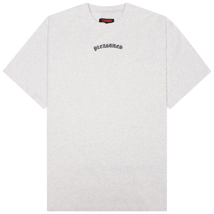 Pleasures Neural Applique T Shirt Oatmeal