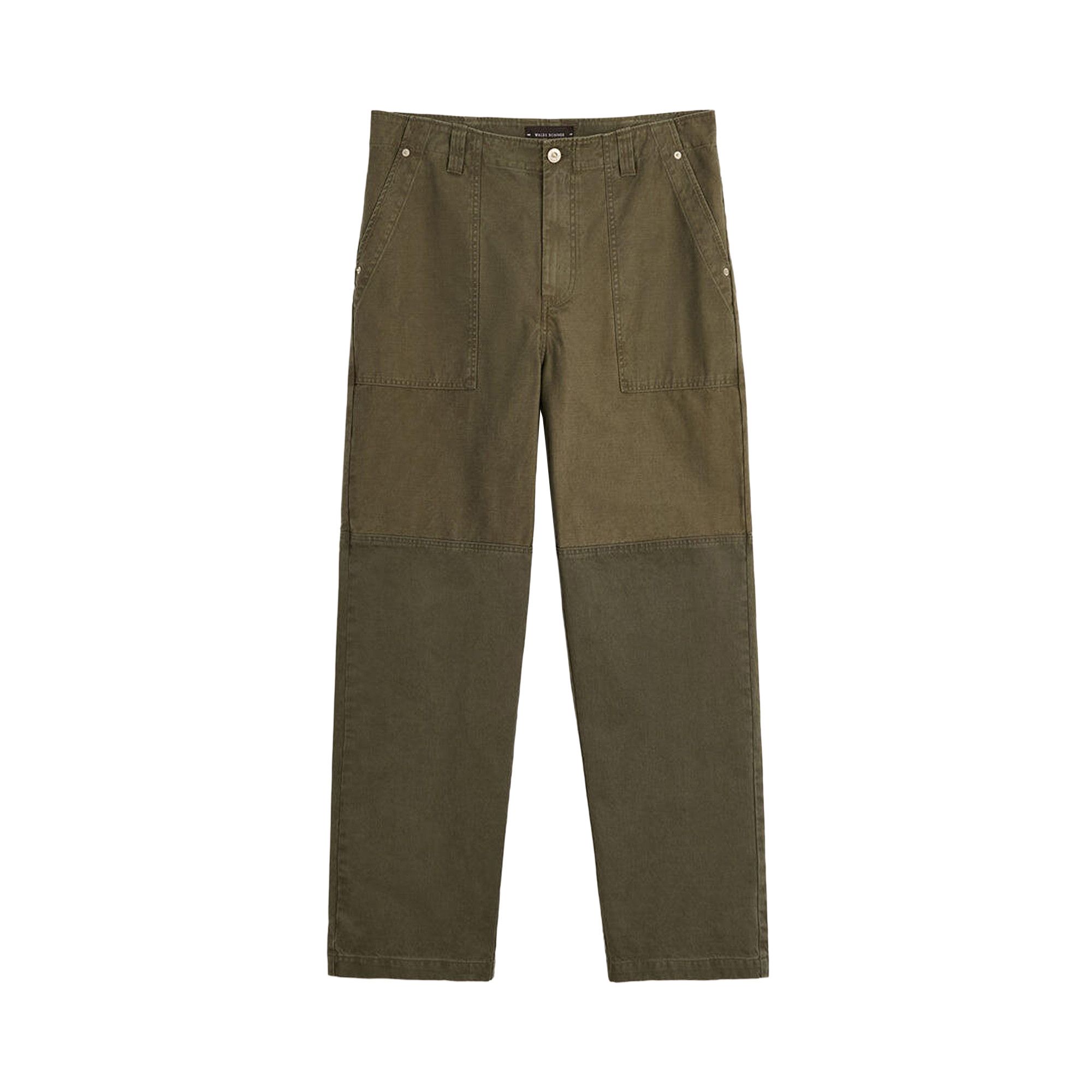 Buy Wales Bonner Brixton Trouser 'Olive' - US26TR04 CO01 700 | GOAT