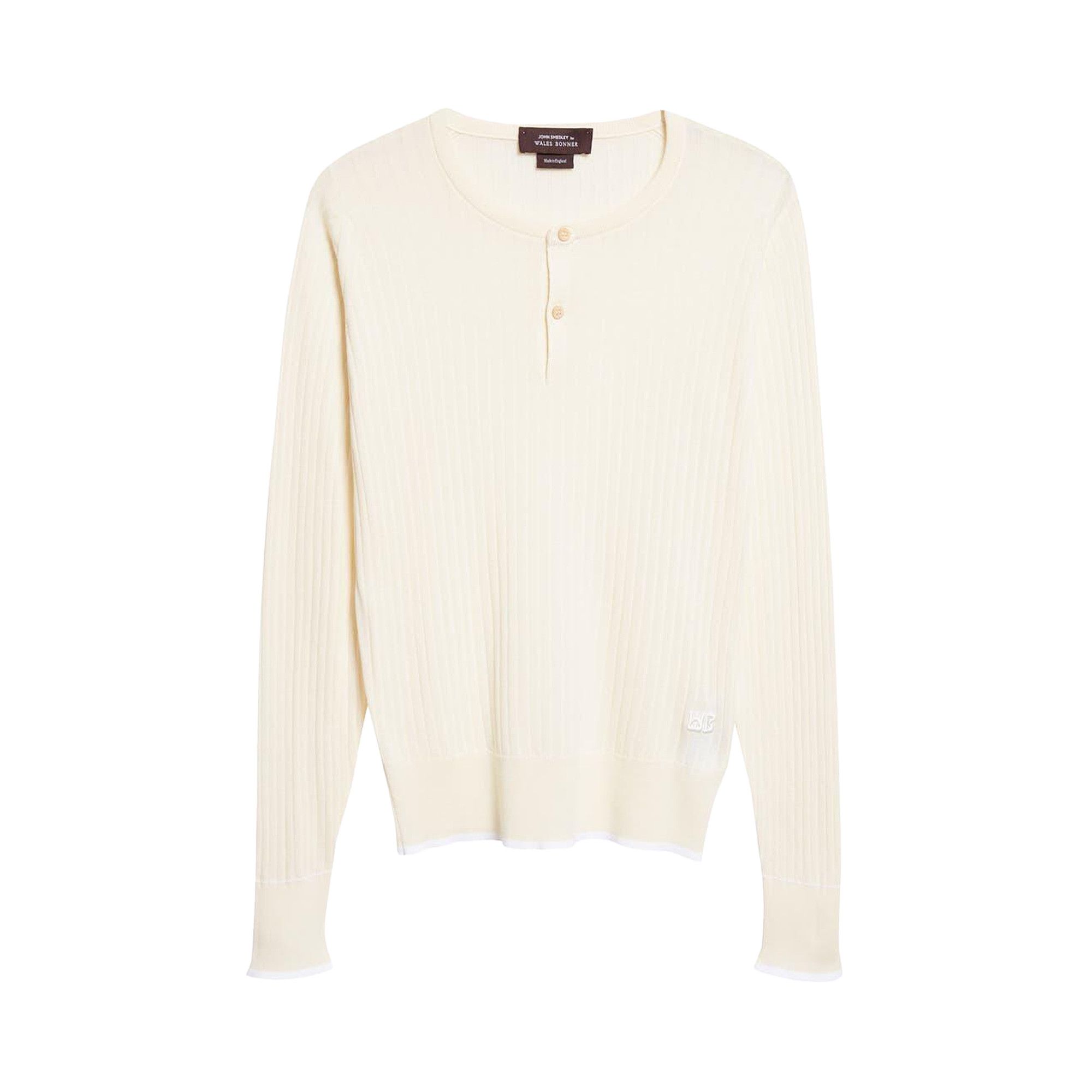 Buy Wales Bonner Nile Jumper 'Ivory' - US26KNS4884 WO05 100 | GOAT