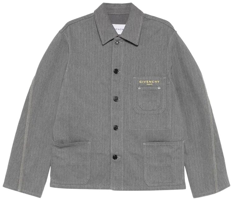 Givenchy Patch Pockets Jacket Grey