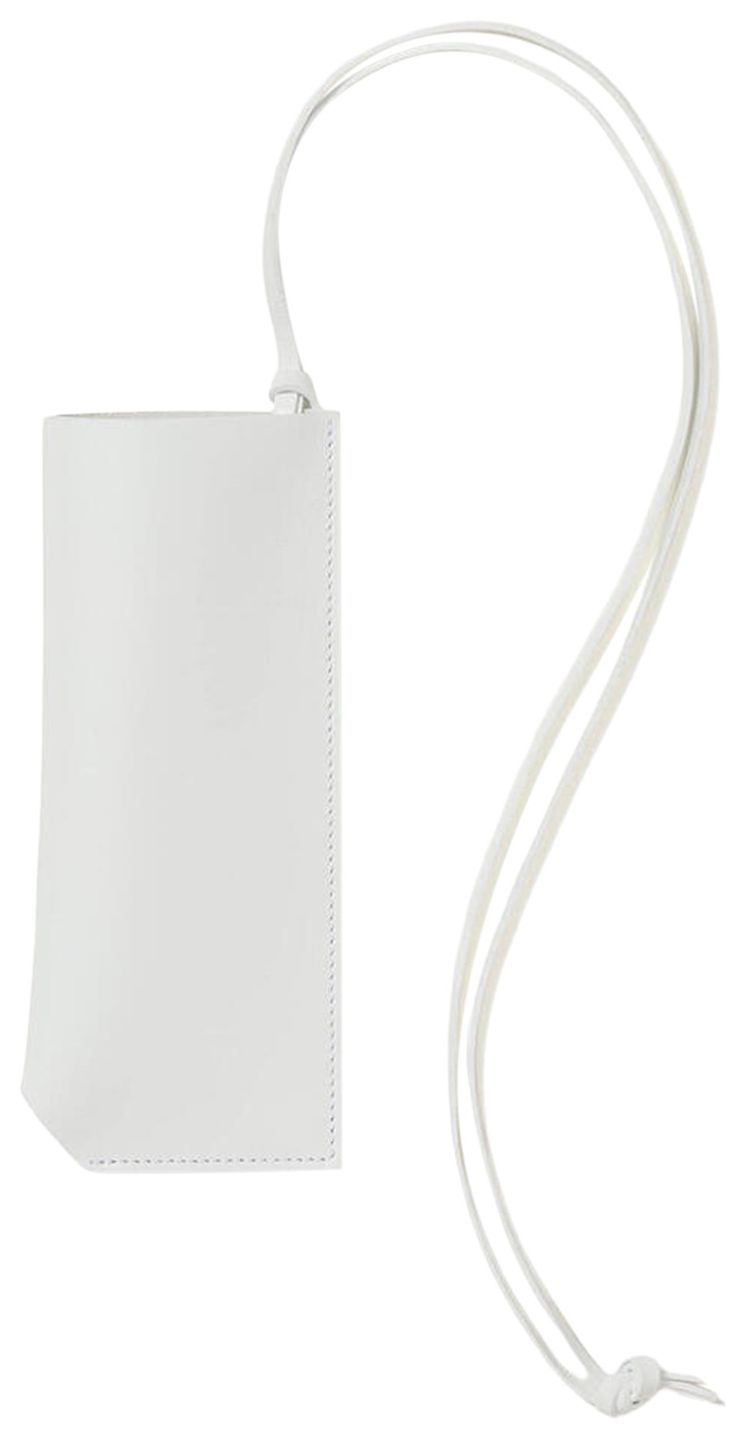 Auralee Leather Sunglasses Case White