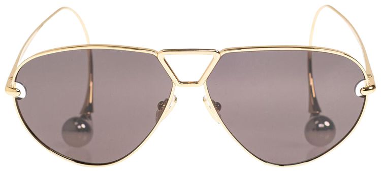 Bottega Veneta Sunglasses GoldGrey