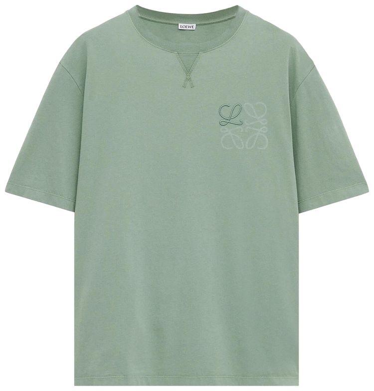 Loewe Loose Fit T Shirt Sage