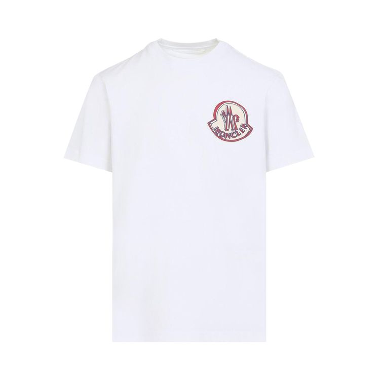 Moncler Short Sleeve T Shirt White