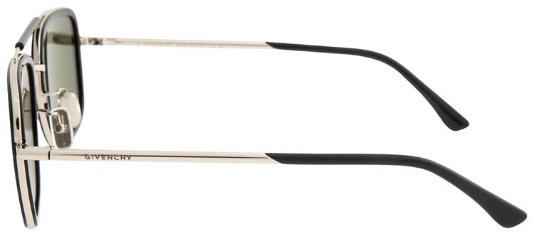 Givenchy Day Sunglasses Shiny PalladiumGreen