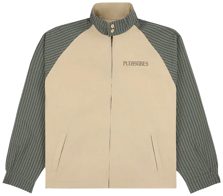 Pleasures Town Harrington Jacket Beige