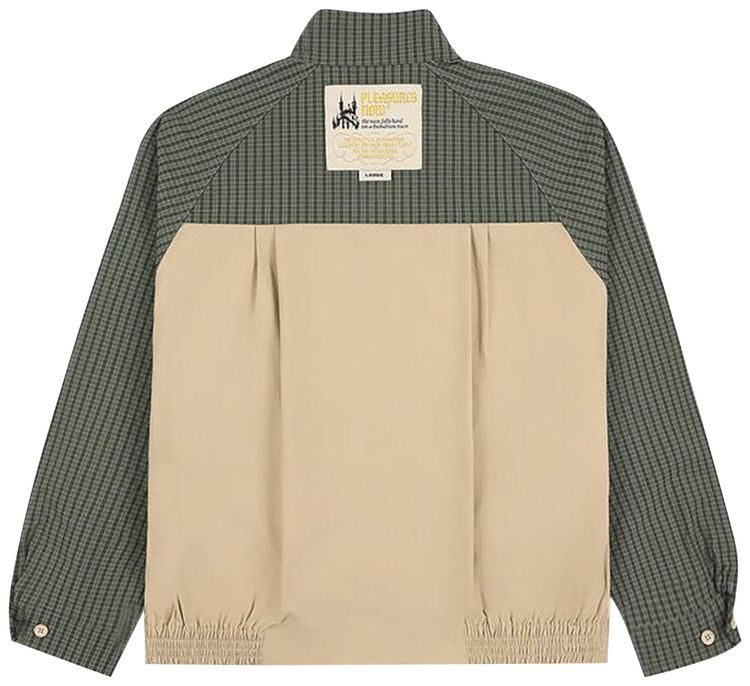 Pleasures Town Harrington Jacket Beige