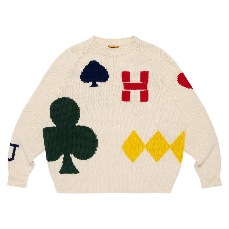 Human Made Lowgauge Knit Sweater White