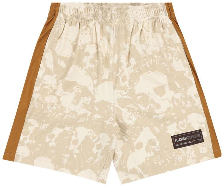 Pleasures Despair Active Shorts Ecru