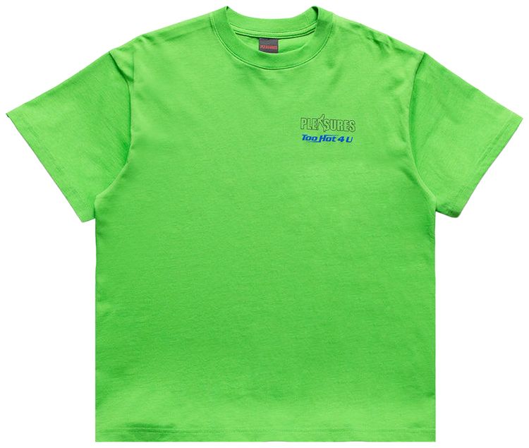 Pleasures Hot 4 U T Shirt Lime