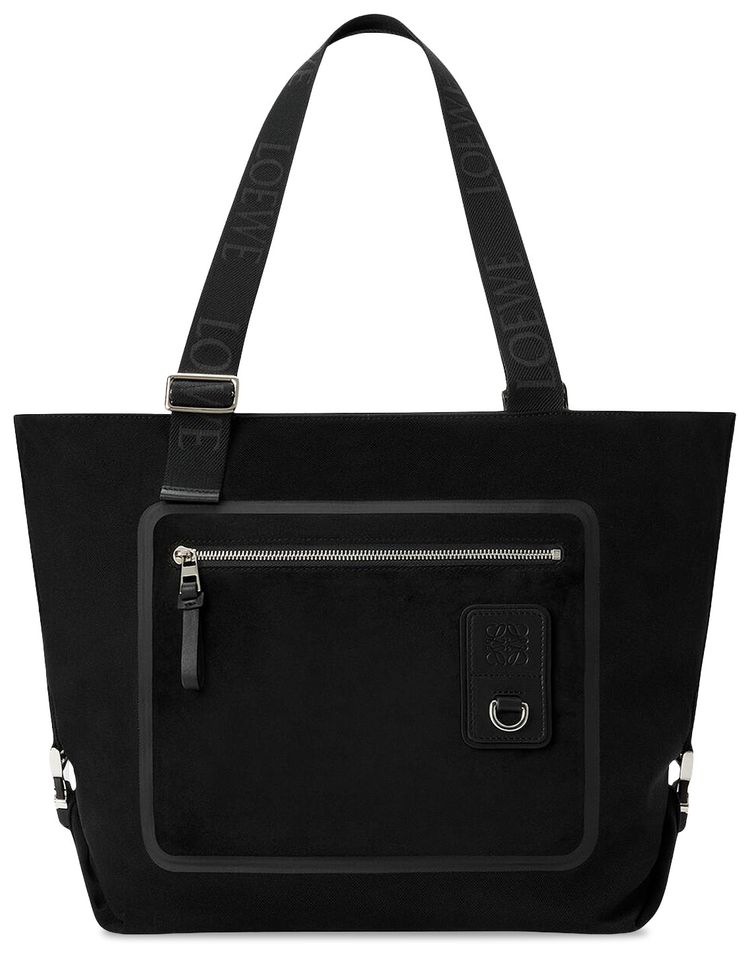 Loewe Flex Zipped Tote Black