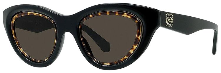 Loewe Anagram Sunglasses Shiny BlackBrown