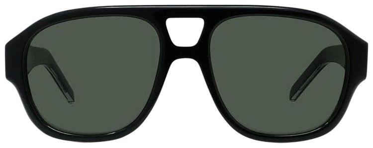 Givenchy Day Sunglasses Shiny BlackGreen