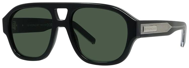 Givenchy Day Sunglasses Shiny BlackGreen