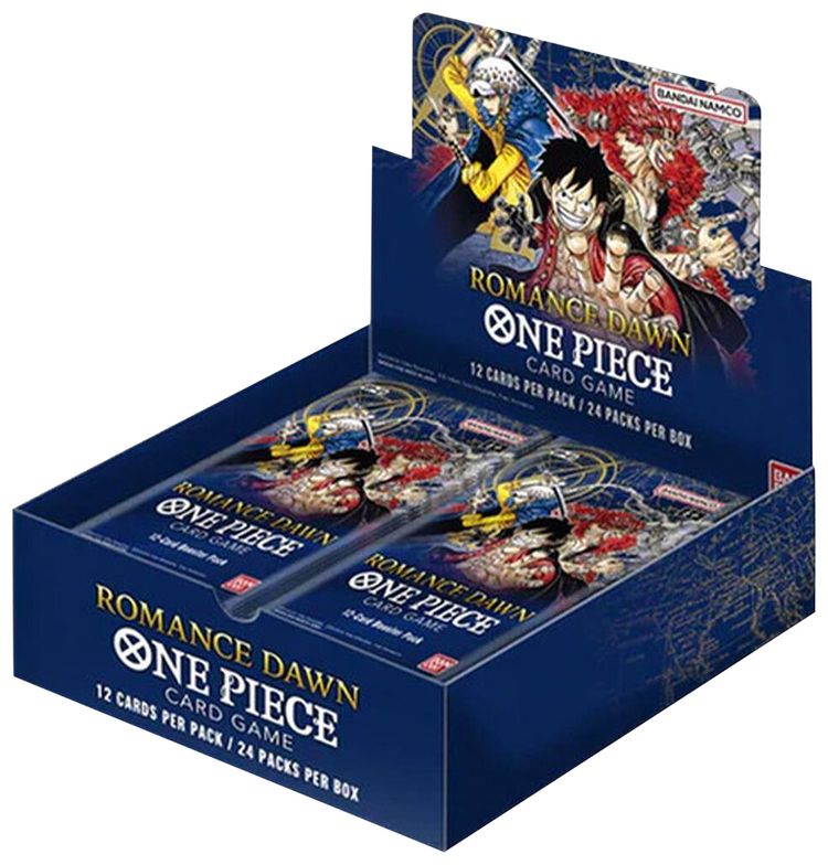 Bandai One Piece Card Game Romance Dawn Booster Box Wave 1   Blue OP 01 Japanese   Shrink