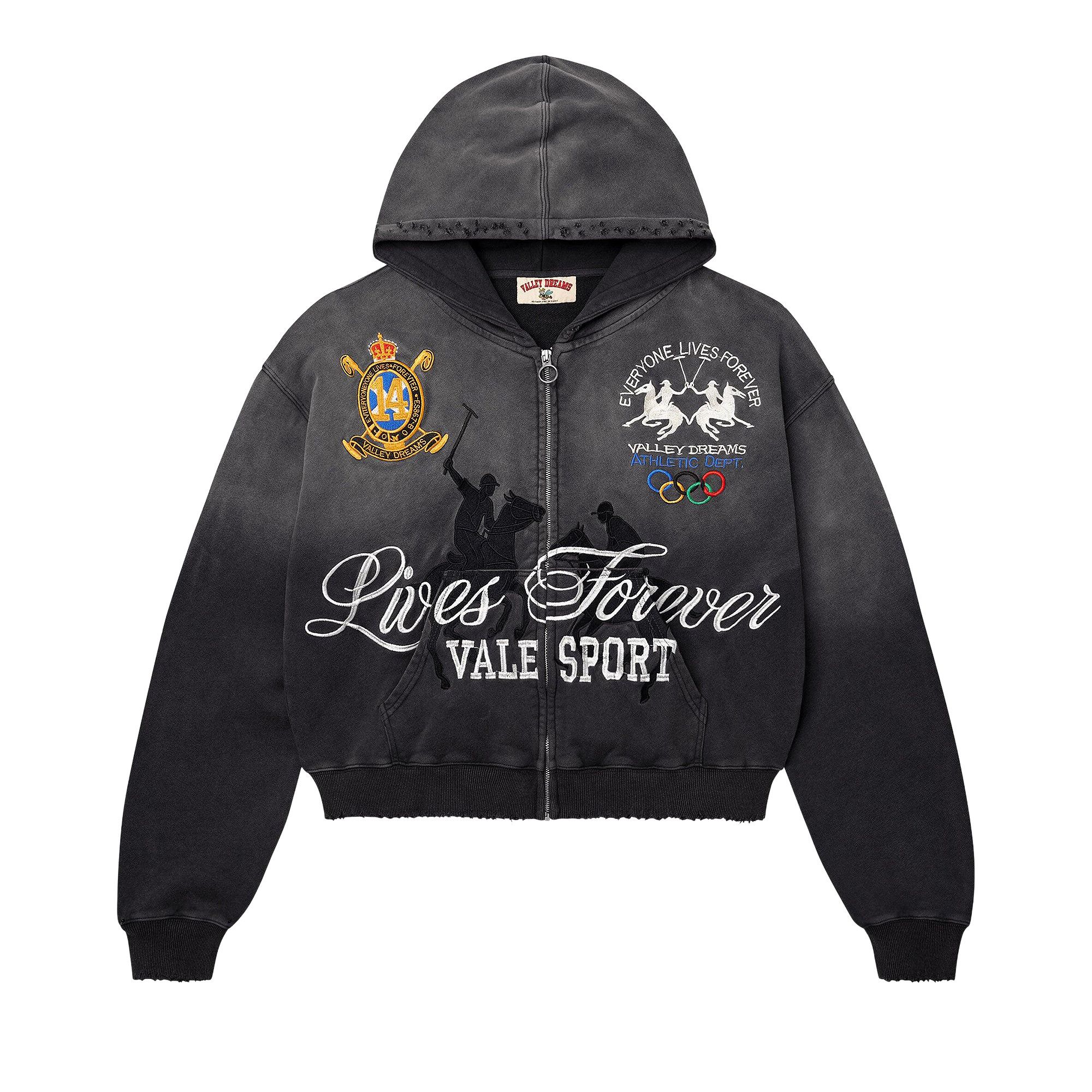 Buy Vale Forever Rock Zip Up 'Black' - ATUOGENERATE UNIQUE | GOAT