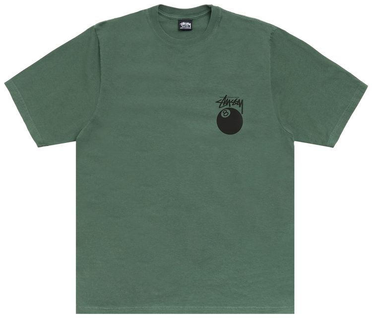 Stussy 8 Ball Tee Pigment Dyed Pine