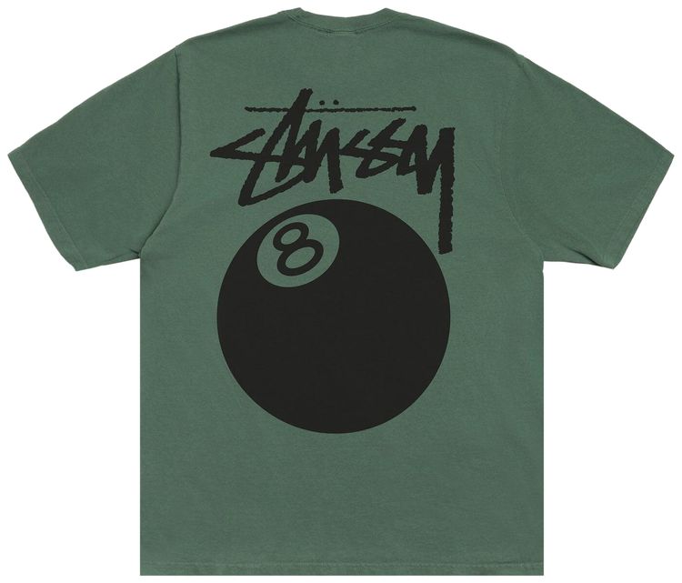 Stussy 8 Ball Tee Pigment Dyed Pine