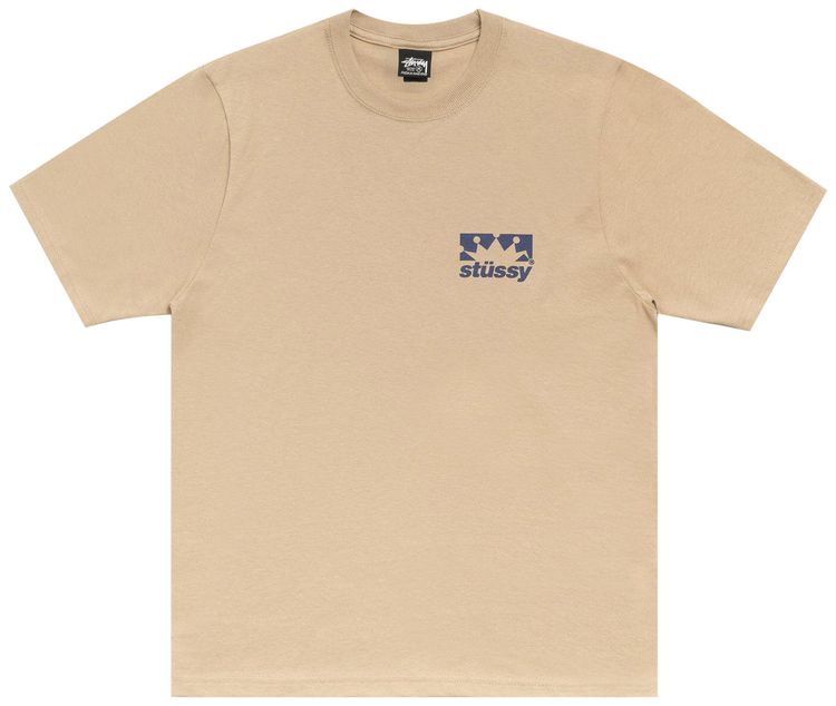 Stussy Box Crown Tee Khaki