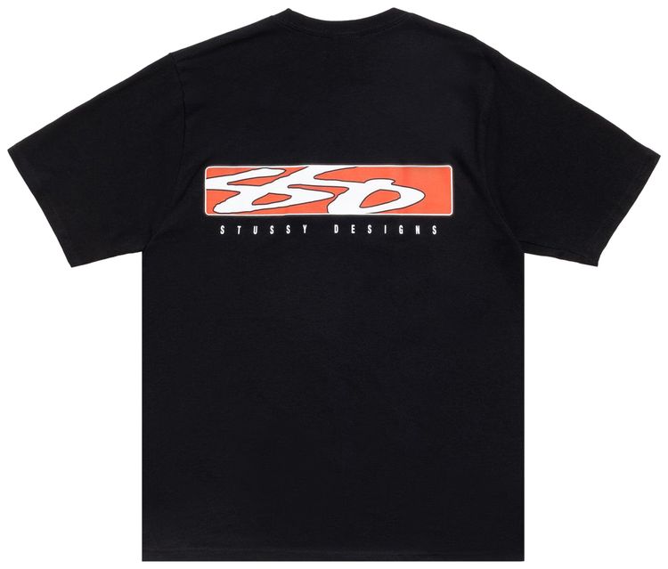 Stussy S Box Tee Black