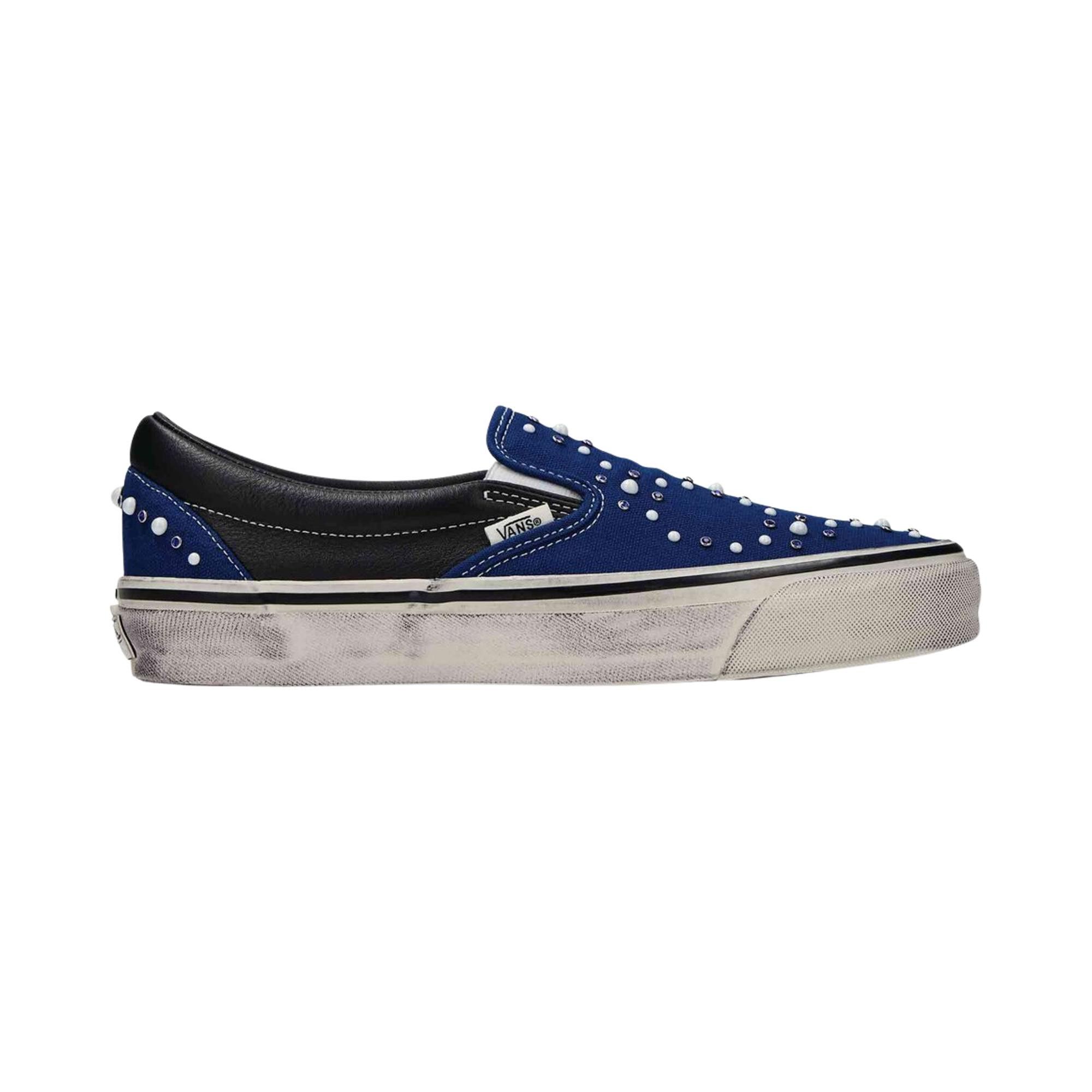 Buy Vans Premium Classic Slip-On 'Pearlized Pack - Indigo Blue