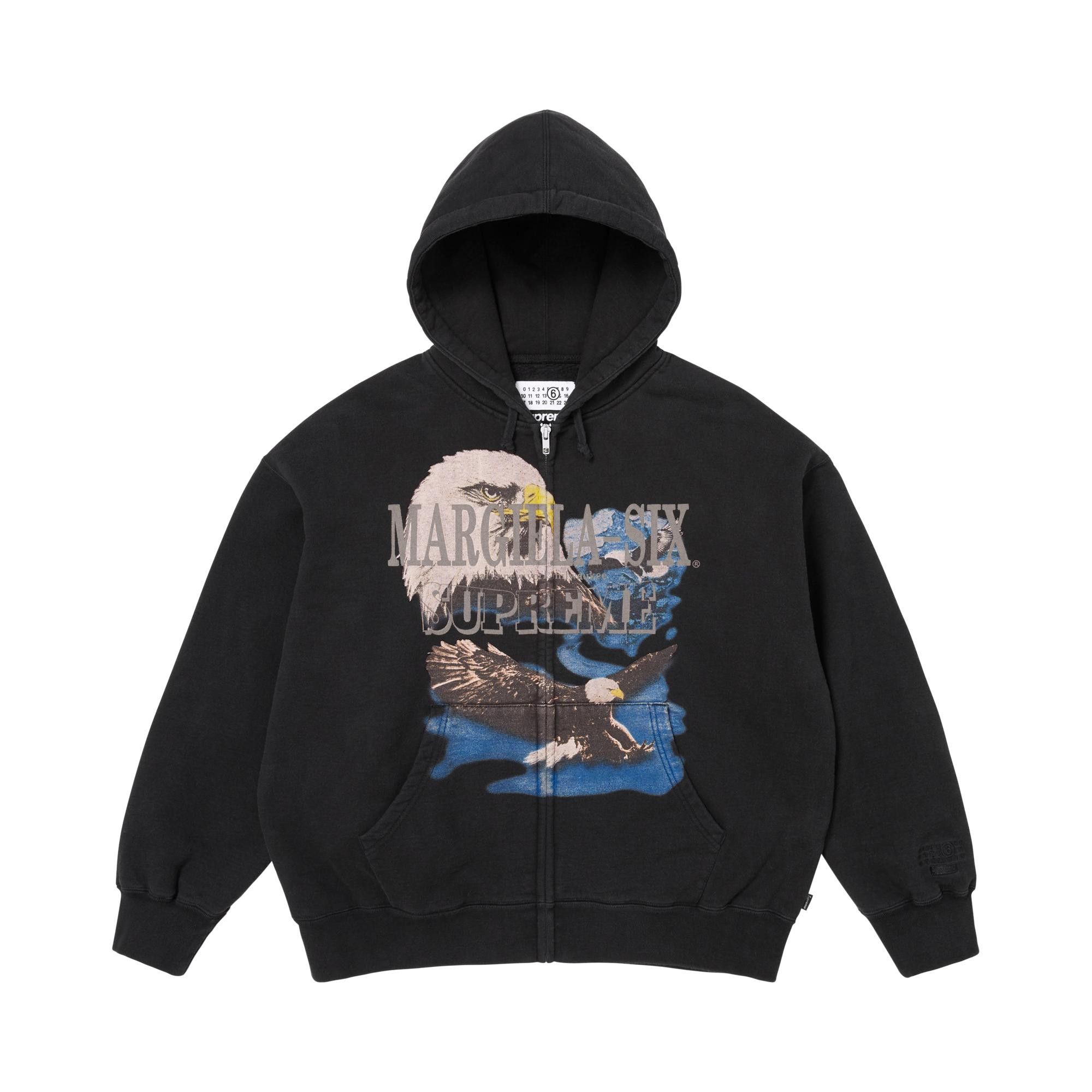 ¨̮⃝ Supreme MM6 Maison Margiela eagle Supreme MM6 Maison Margiela Schott Eagle Leather Jacket Black