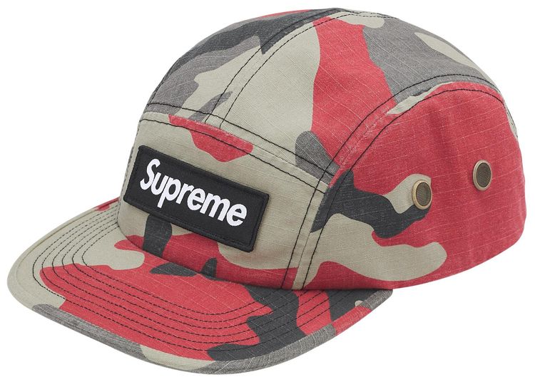 Supreme Military Camp Cap Red Camo