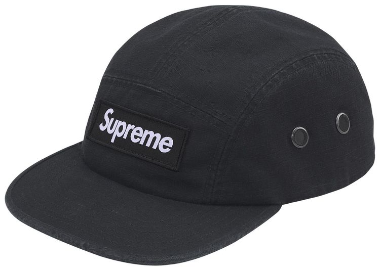 Supreme Military Camp Cap Black
