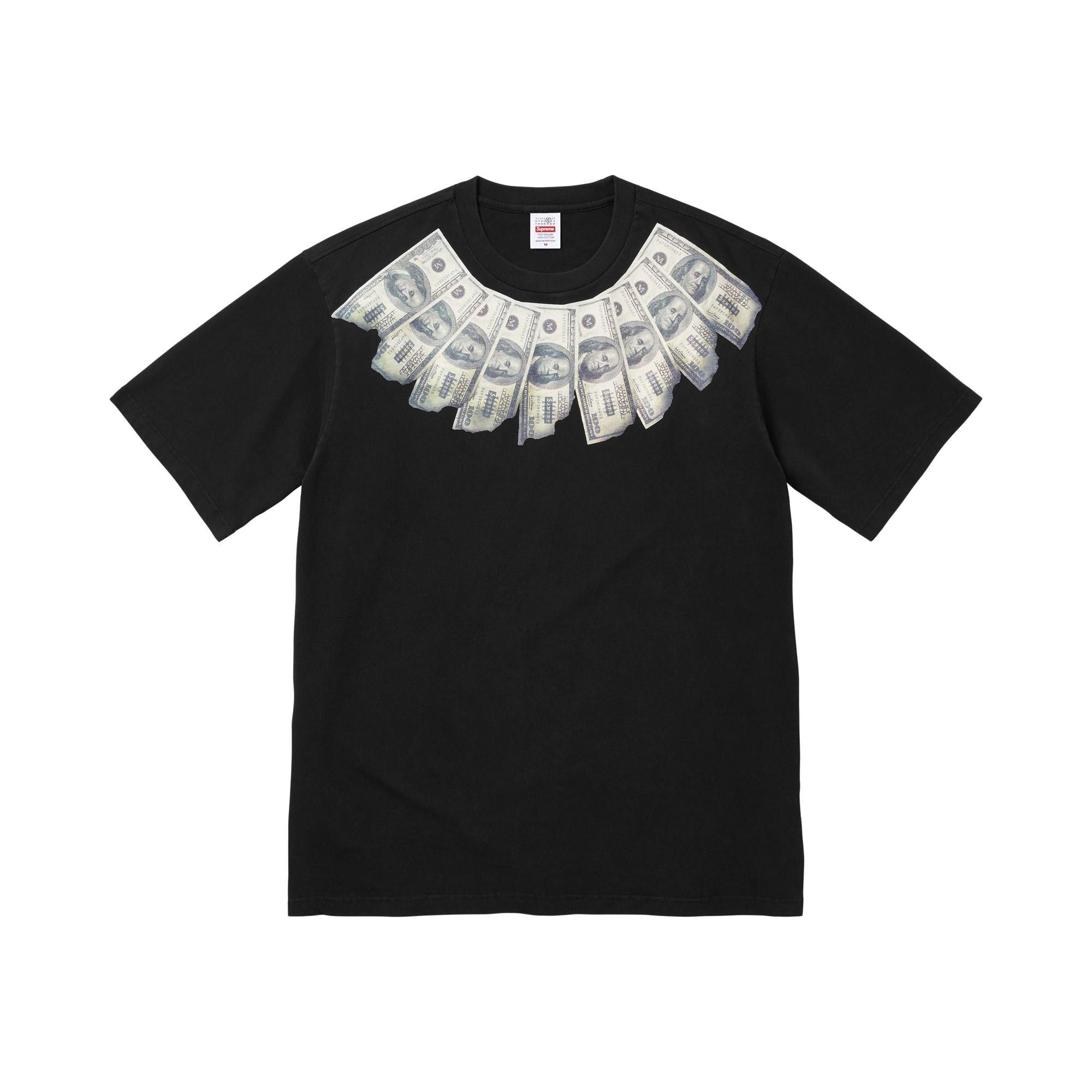 Buy Supreme x MM6 Maison Margiela Money Short-Sleeve Top 'Black