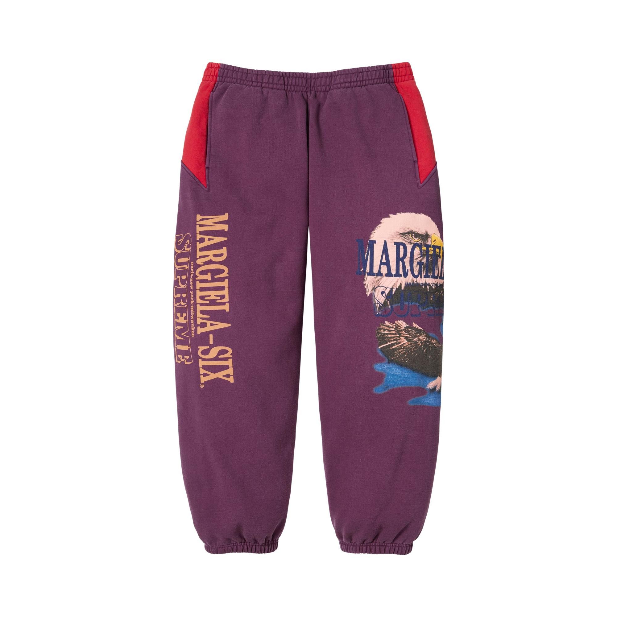 Buy Supreme x MM6 Maison Margiela Eagle Sweatpant 'Purple