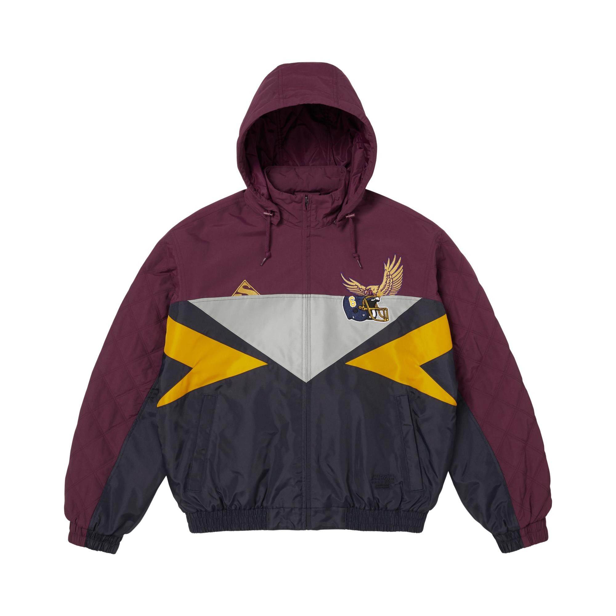 ジャケット・アウター Supreme MM6 Split Stadium Jacket Navy Buy Supreme x MM6 Maison Margiela Split Stadium Jacket 'Navy