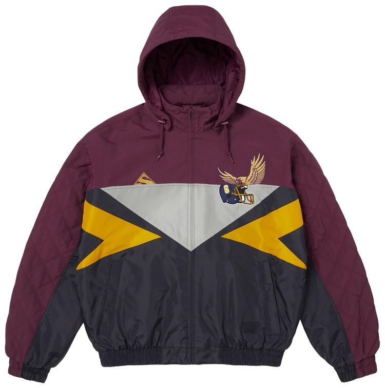 Supreme x MM6 Maison Margiela Split Stadium Jacket Navy