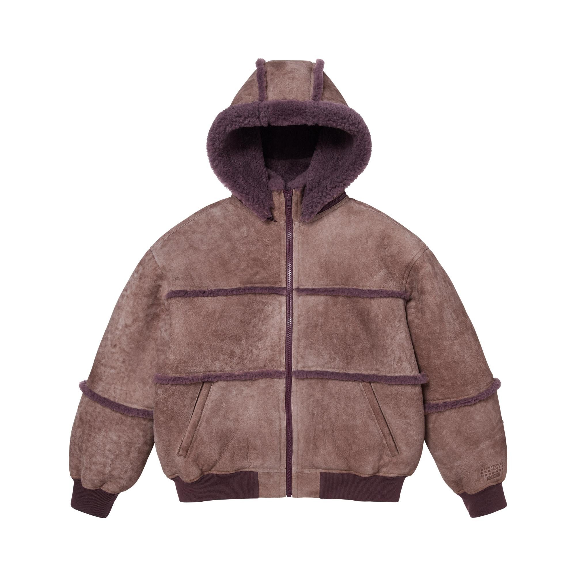 Buy Supreme x MM6 Maison Margiela Hooded Shearling Bomber Jacket
