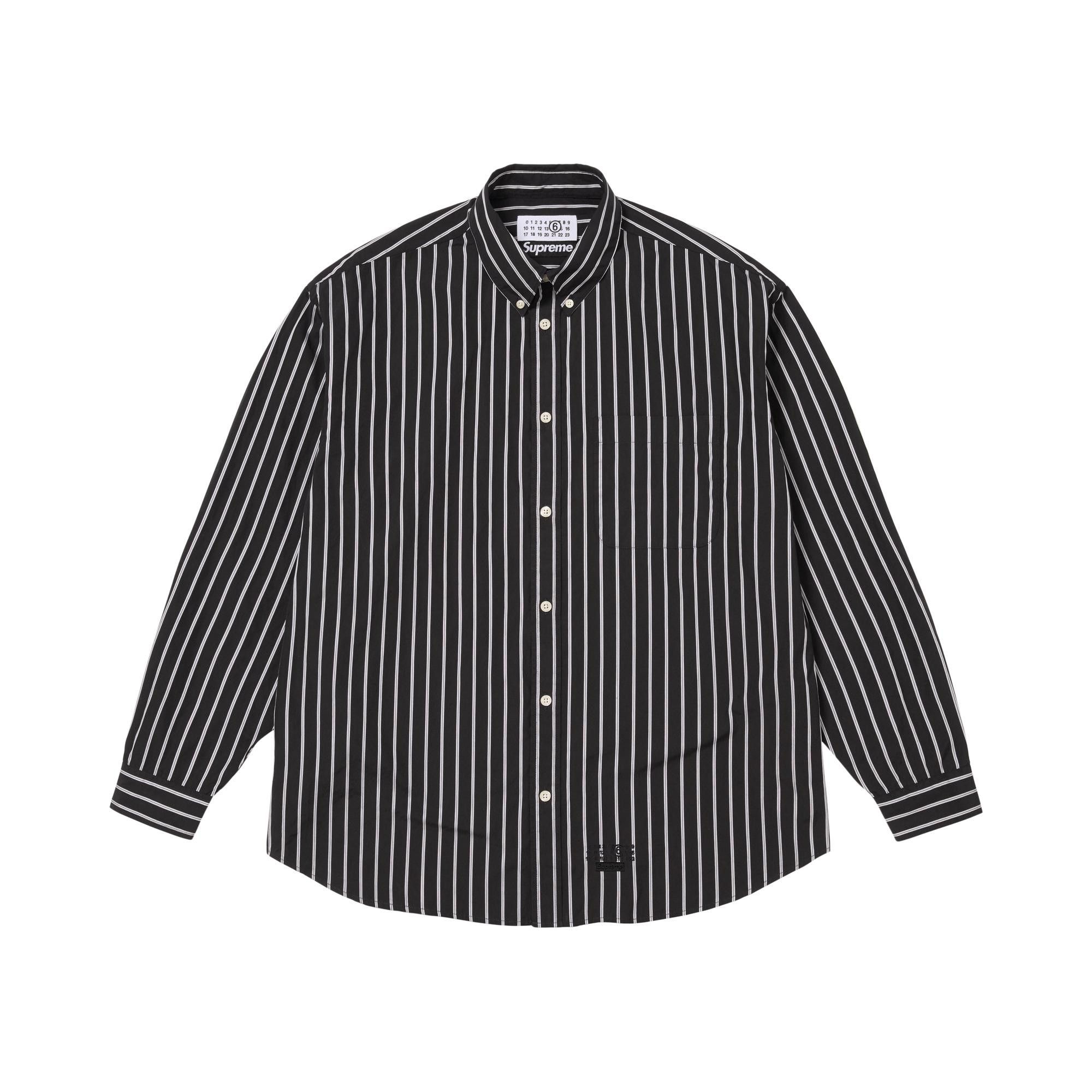 Buy Supreme x MM6 Maison Margiela Stripe Shirt 'Black' - SS26S26