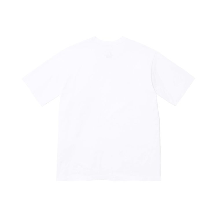Supreme x MM6 Maison Margiela Money Short Sleeve Top White