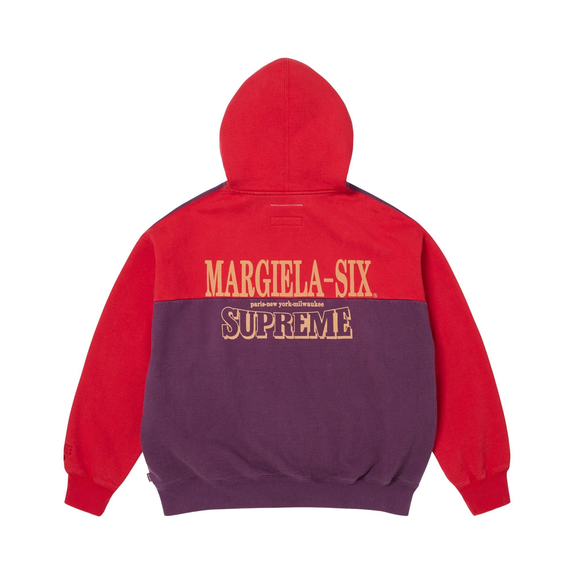 t*a様 Supreme MM6 Eagle Zip Up Hooded Gre Supreme MM6 Maison Margiela Eagle Zip Up Hooded Sweatshirt Black