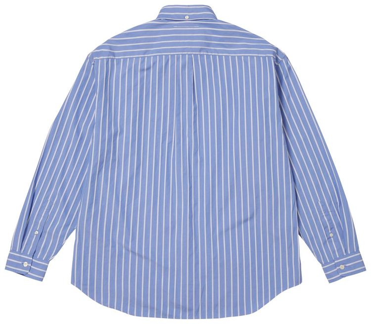 Supreme x MM6 Maison Margiela Stripe Shirt Blue