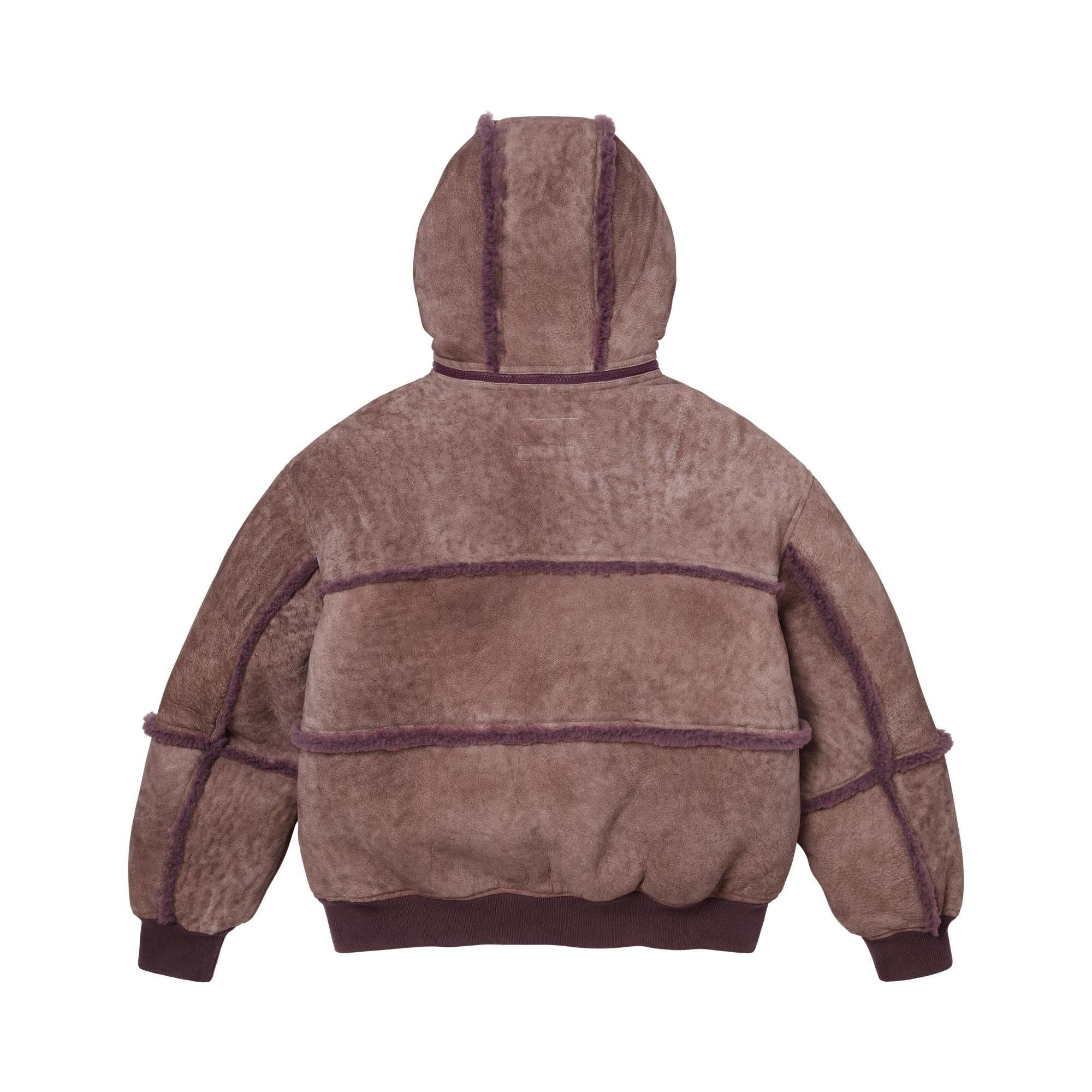 Buy Supreme x MM6 Maison Margiela Hooded Shearling Bomber Jacket
