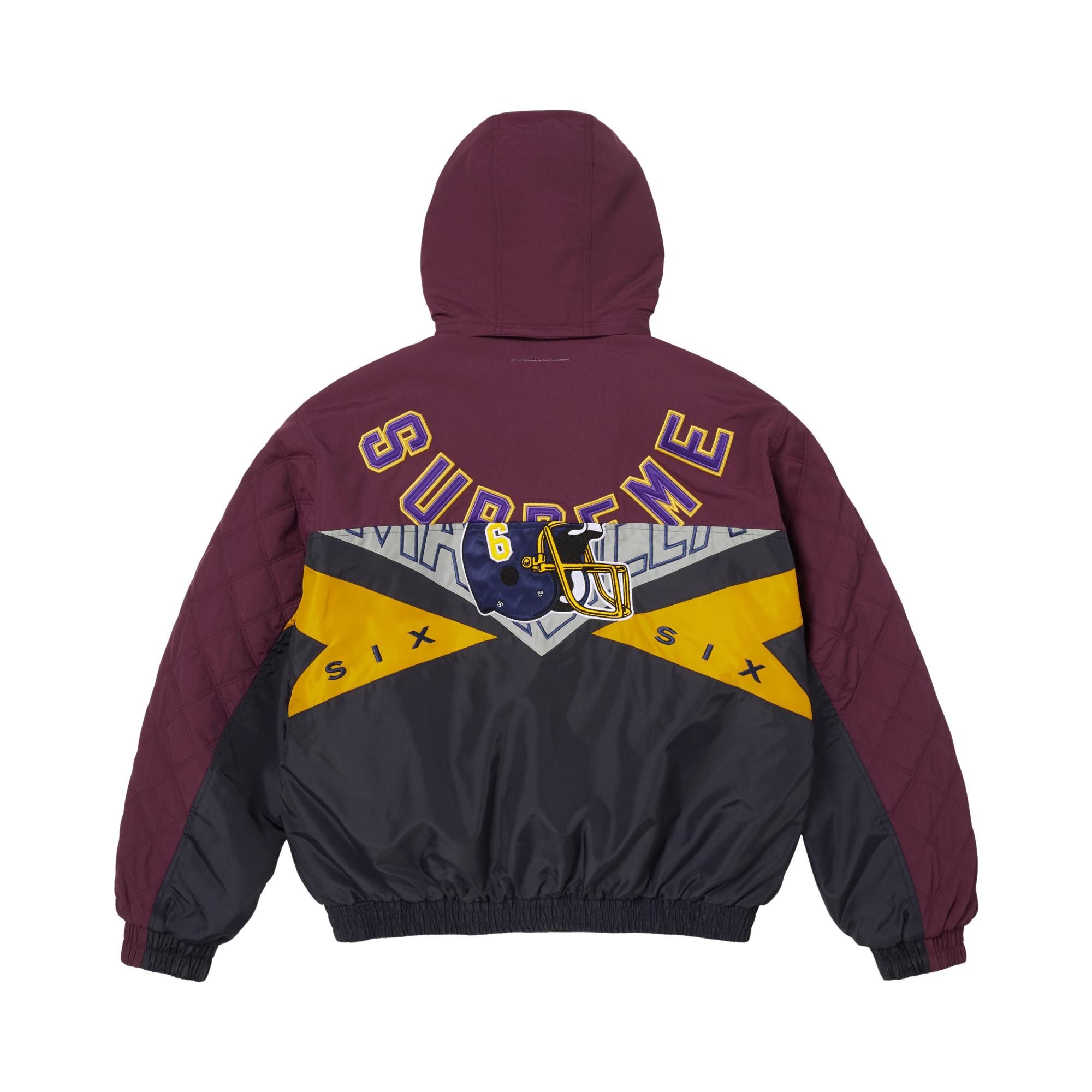 ジャケット・アウター Supreme/MM6 Split Stadium Jacket Supreme MM6 Maison Margiela Split Stadium Jacket Teal Men's - SS26