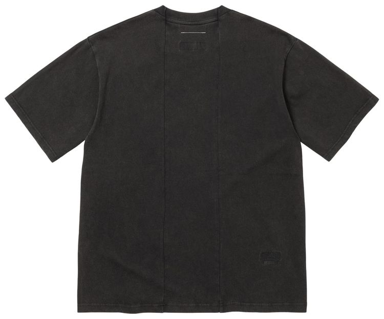 Supreme x MM6 Maison Margiela Split Short Sleeve Top Black